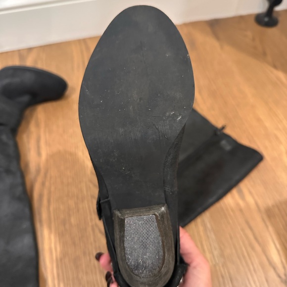 Naughty Monkey rhinestone and spiked boots - Picture 2 of 8